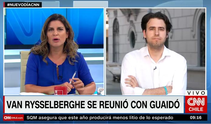 Mirosevic critica a Van Rysselberghe por reunión con Guaidó es la