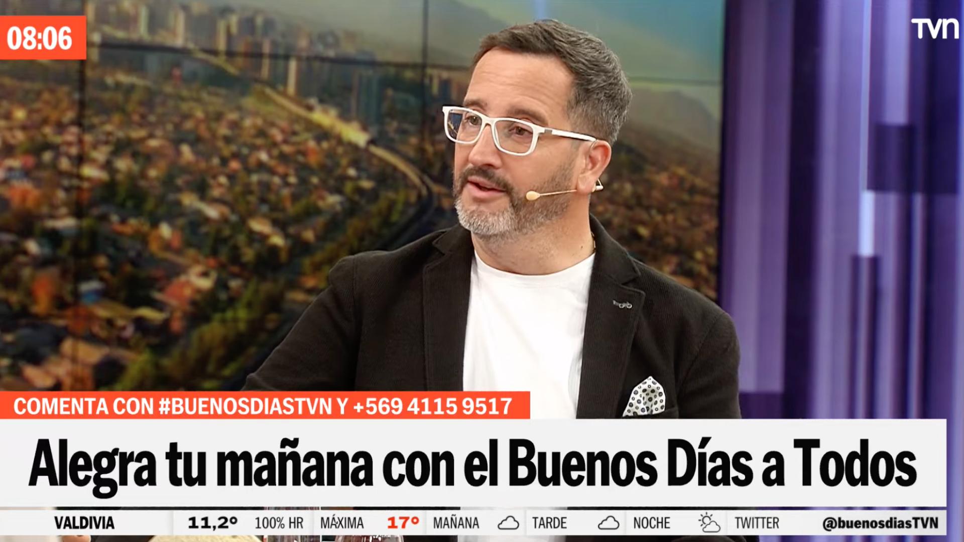 VIDEO Eduardo Fuentes volvió al matinal de TVN con historia que casi