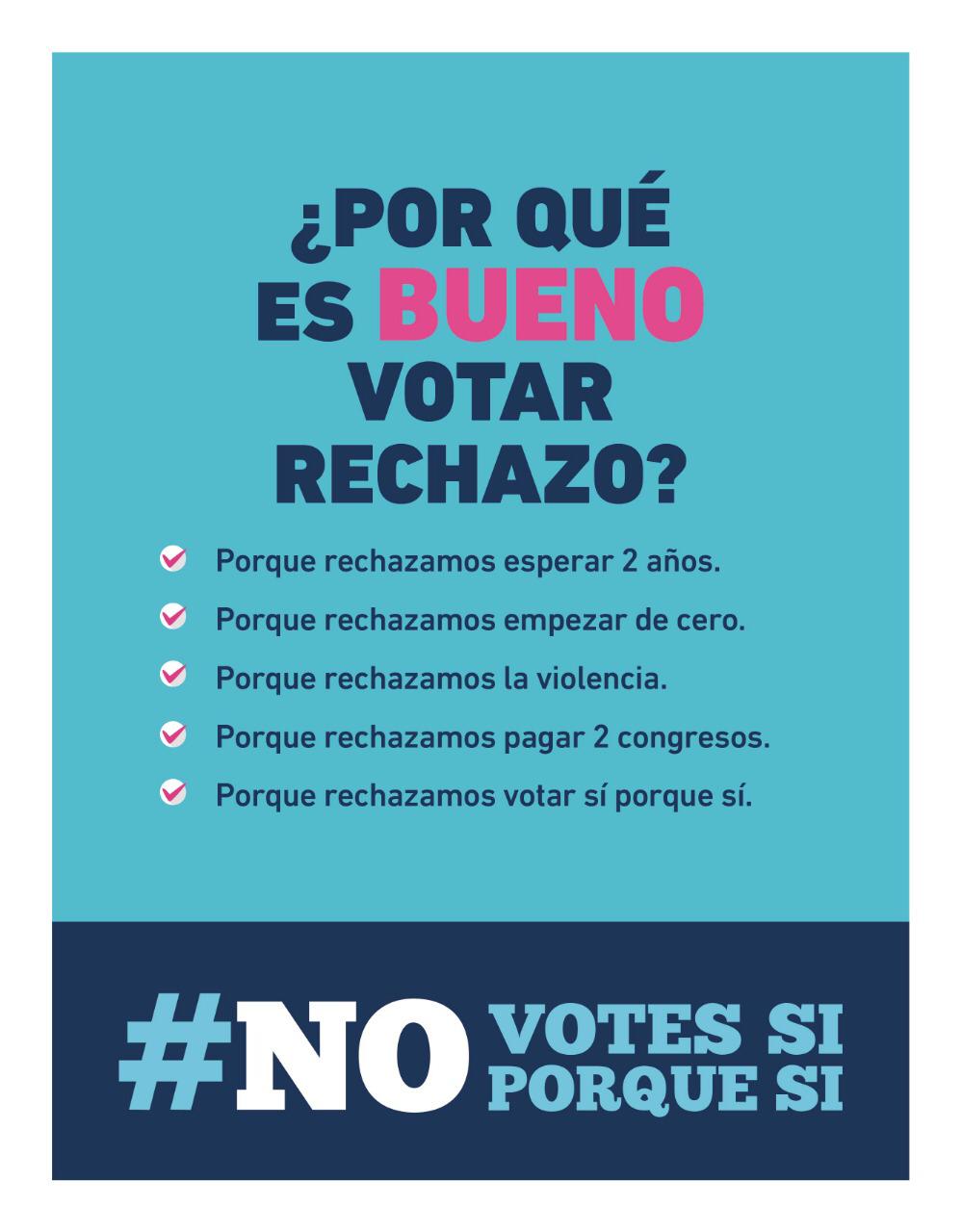 Chile Vamos Estrena Spot De Campaña Por Rechazo A Nueva Constitución El Dínamo 