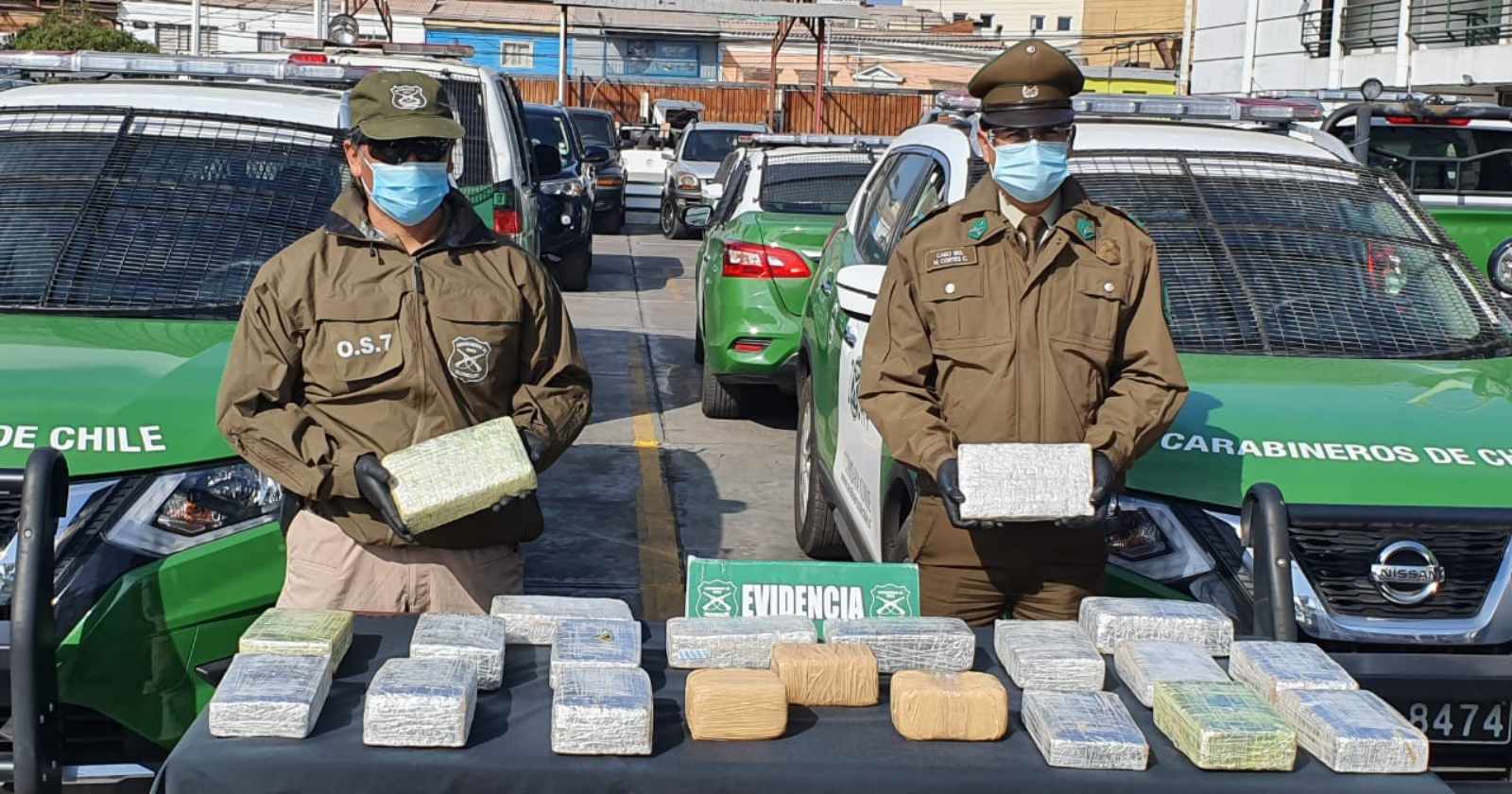 Detienen a taxista que distribuía drogas en Alto Hospicio