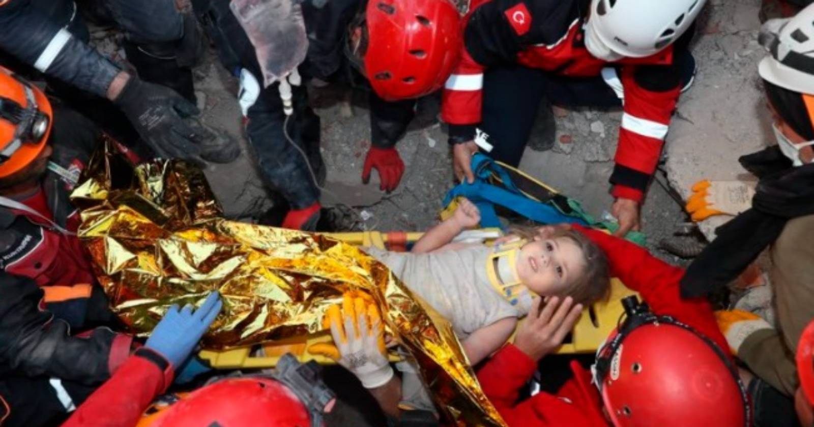 niña con vida terremoto en Turquía