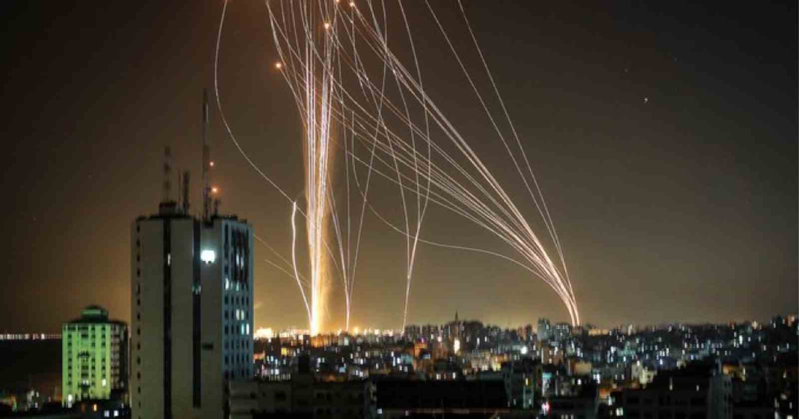 cohetes contra Tel Aviv