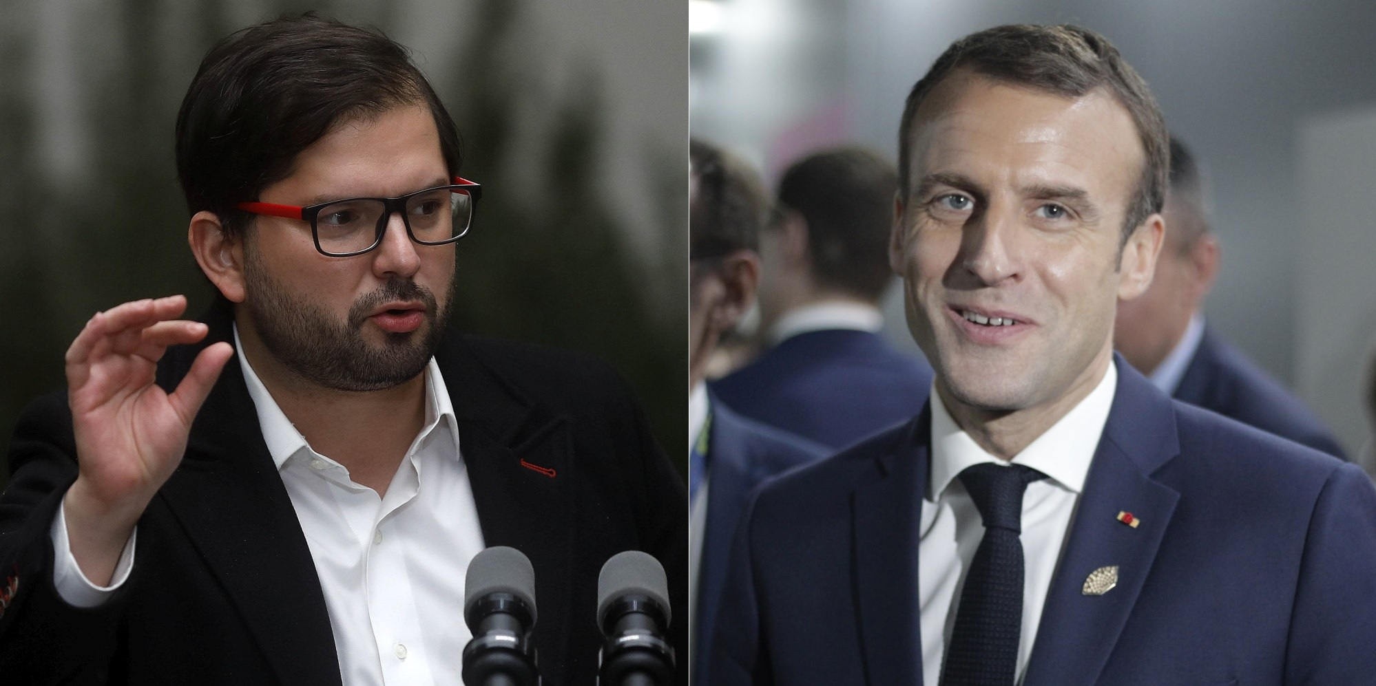 Boric Conversó Con Macron: "Siendo Presidentes Jóvenes, Compartimos El ...