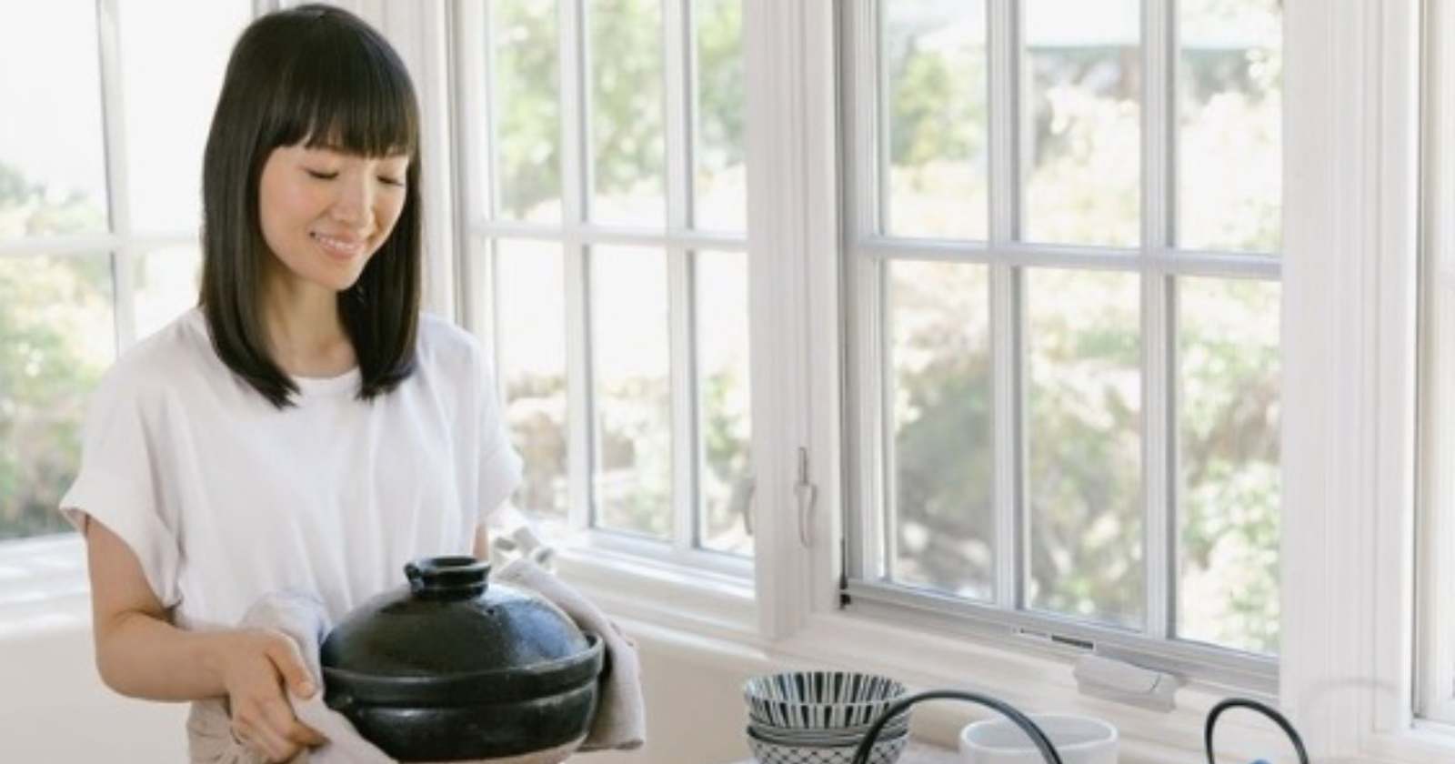 Limpieza a lo Marie Kondo: la cocina