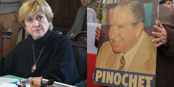 Evelyn Matthei en contra de Pinochet