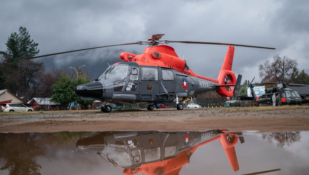 Alto Biobío: Gobierno dispone de helicóptero de la Armada para rescate y  apoyo de zonas aisladas - El Dínamo